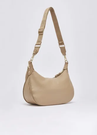 Borsa Hobo media con logo monogramma Borsa Hobo media con logo monogramma