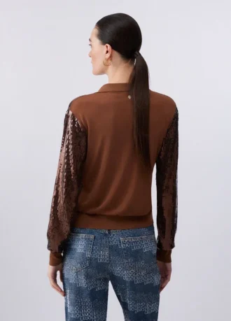 Maglione con paillettes Maglione con paillettes