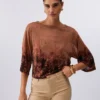 Maglione stampato